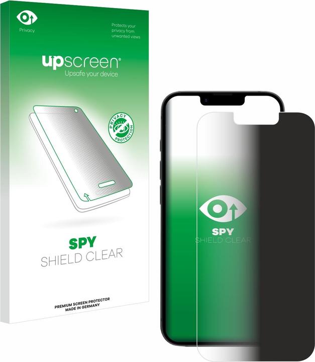 Actual product image upscreen Spy Shield Privacy Protector (1 Piece, Apple iPhone 16e)