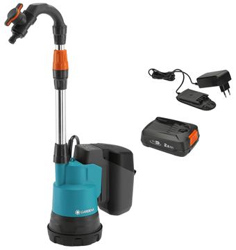 Actual product image Gardena Battery Rain Barrel Pump (Rain barrel pump)