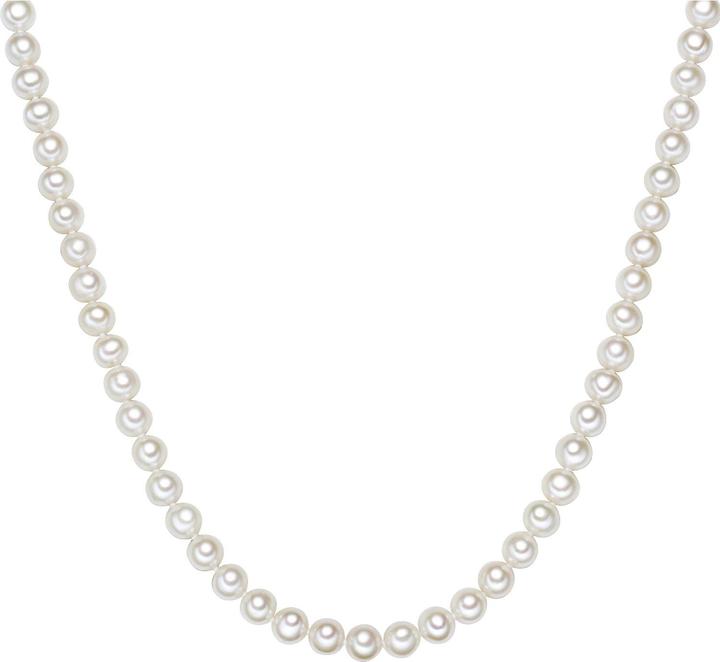 Produktbild Valero Pearls Damen Sterling Silber Süsswasser-Zuchtperle silber - 3866 (925er Silber, Perle, 60 cm)