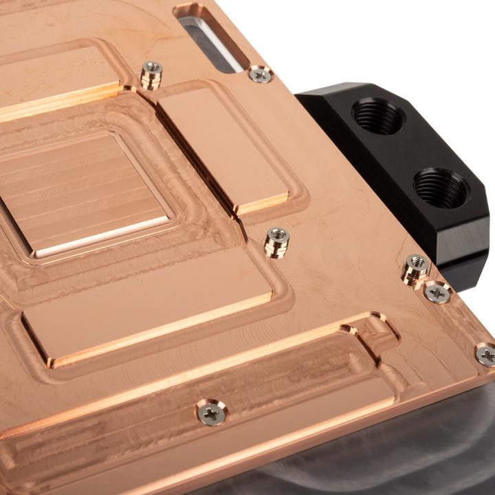 Produktbild Aqua Computer kryographics NEXT RTX 3080 / 3090 Strix GPU Wasserkühler - Kupfer + Acryl