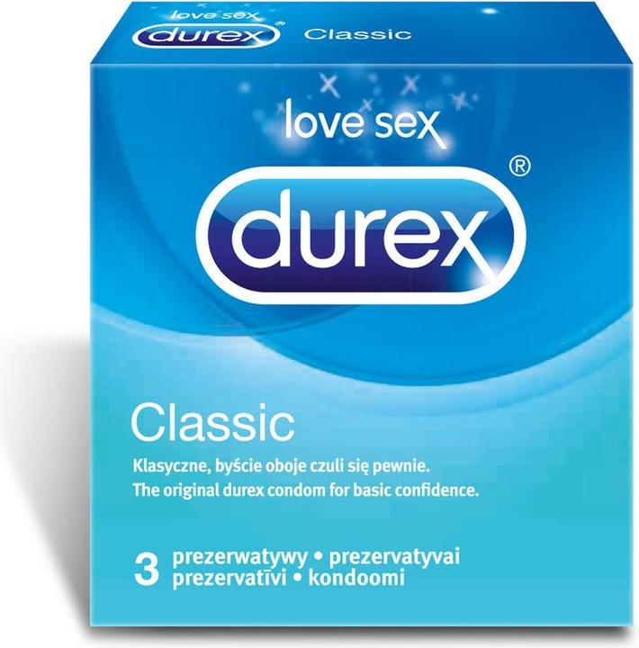 Productafbeelding Durex Condooms Classic - Variant: 3 stuks (3 Pcs.)
