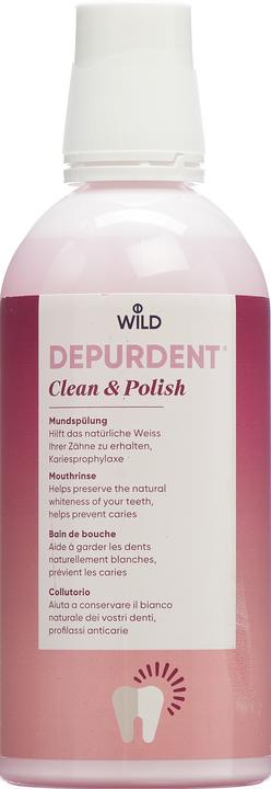 Image du produit Wild Pharma Bain de bouche Depurdent Clean & Polish Fl 500 ml (500 ml, Bains de bouche)