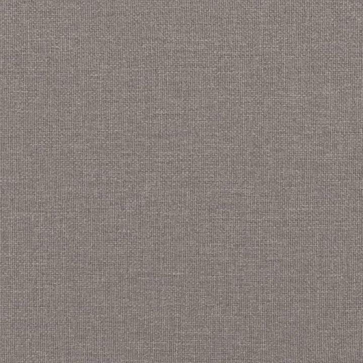 Actual product image VidaXL Box spring bed with mattress bed Double bed Upholstered bed Taupe 140x200cm (140 x 200, 140 x 200)