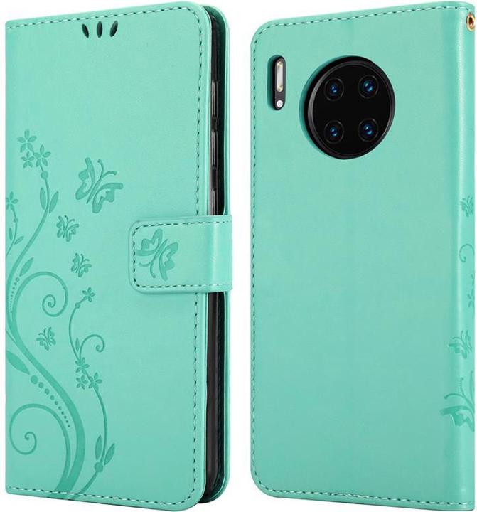 Actual product image Cadorabo Flower Book Cover (Mate 30 Pro)