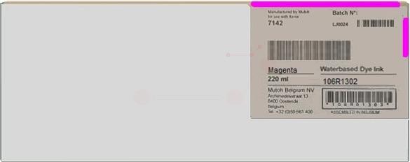 Produktbild Inkadoo Xerox 106R01302 Tintenpatrone magenta 220 ml Magenta 7142 (M)