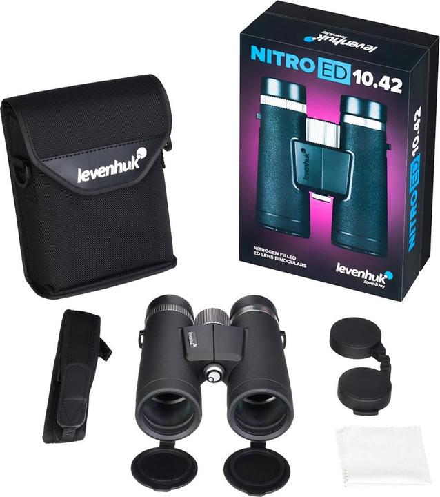 Immagine prodotto Levenhuk Binocolo Nitro ED 10x42 (10 x, 42 mm)