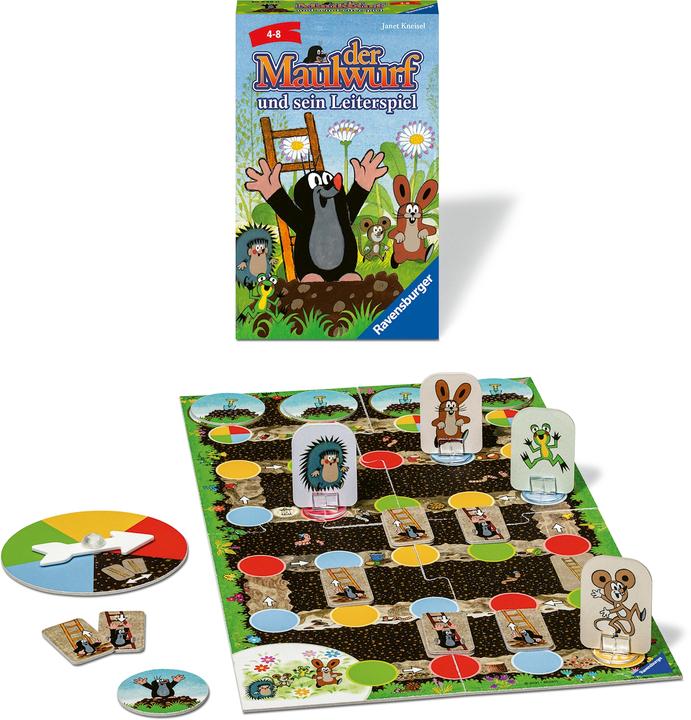 Actual product image Ravensburger The mole and his ladder game (German)