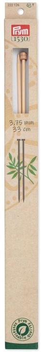 Produktbild Prym Stricknadeln BAMBUS 3.75 mm, 33 cm