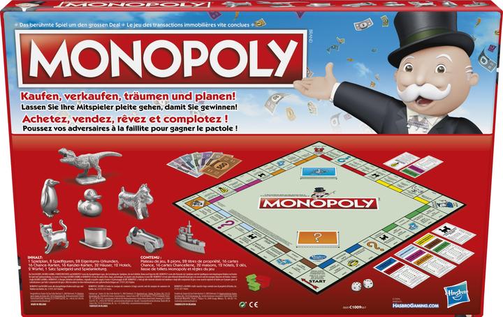 Image du produit Monopoly Classic Edition Suisse (Allemand, Français)