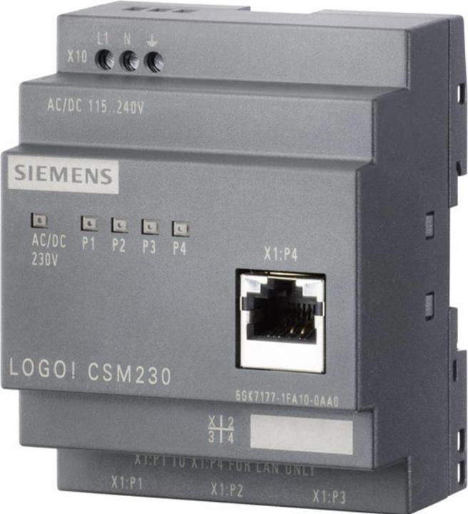 Produktbild Siemens LOGO! CSM12/24 Compact Switch Module (4 Ports)