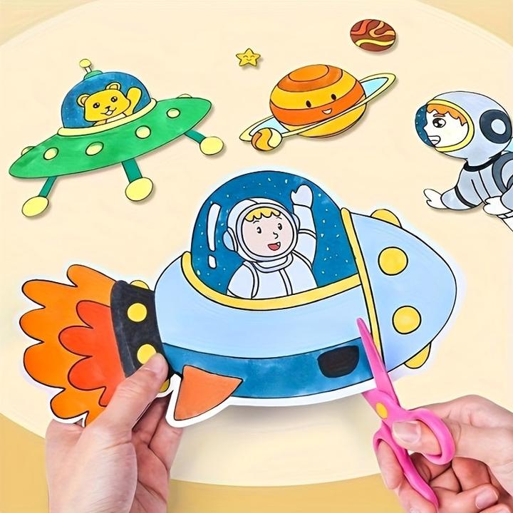 Produktbild Activity Board Doodle Malerei Rolle, DIY Malerei Farbe Füllen, lange Bild Malerei Rolle, Kinder Zeichnung Rolle
