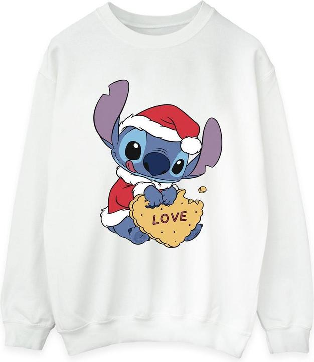 Image du produit Disney - Sweat LILO AND STITCH CHRISTMAS LOVE BISCUIT - Femme (M)
