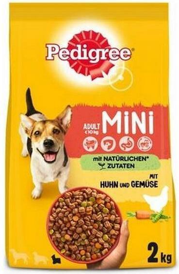 Produktbild Pedigree Trocken mit Geflügel & Gemüse (Adult, 6 Stk., 2000 g)