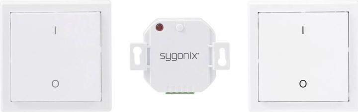 Actual product image Sygonix RSL S7 radio flush-mounted switch set + T2 radio wall switch