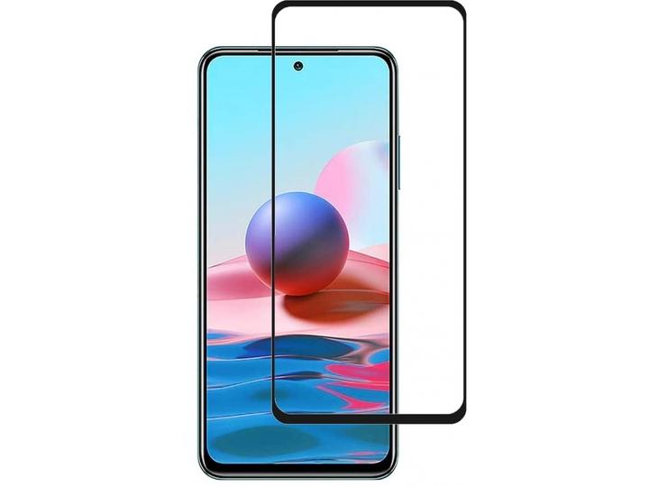Actual product image Screenguard Xiaomi Redmi Note 10S Full Screen Protective Glass Film 2.5D 9H (1 Piece, Xiaomi Redmi Note 10S)