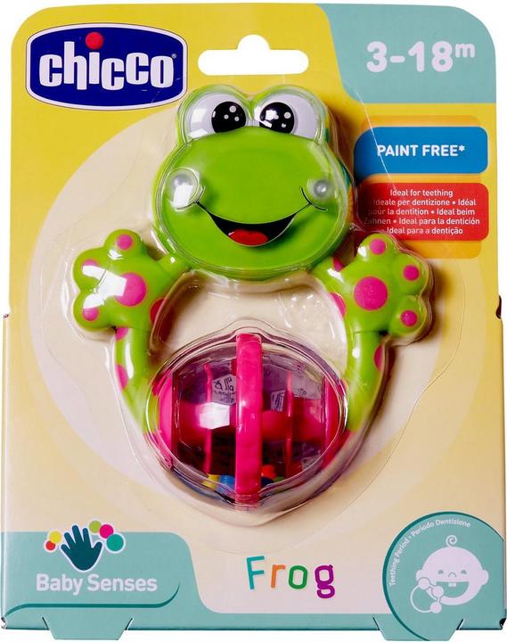 Produktbild Chicco Lustige Rassel Frosch