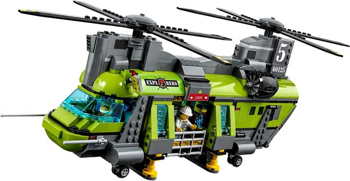 Immagine prodotto LEGO Elicottero di sollevamento pesante City Vulcan (60125, LEGO City)