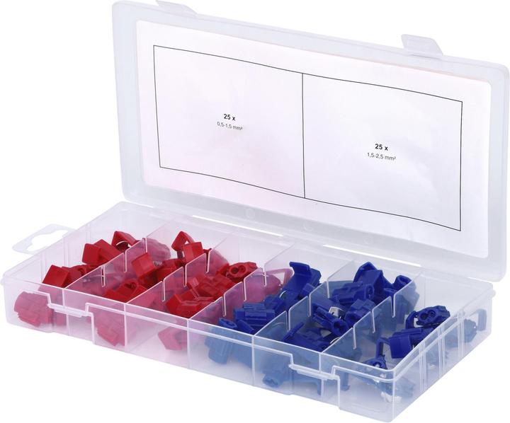 Produktbild KS Tools Sortiment Abzweigverbinder, 50-tlg