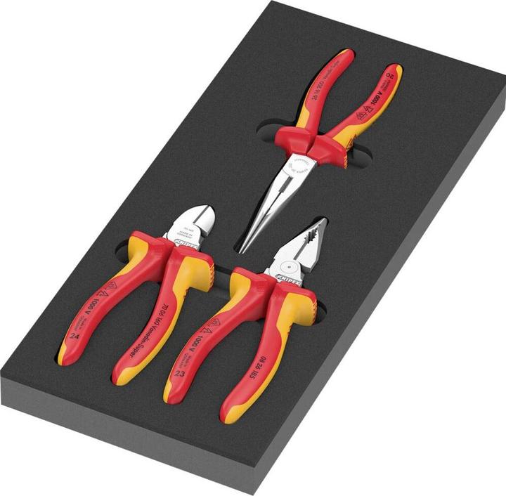Wera Foam insert KNIPEX pliers set VDE 1 9784