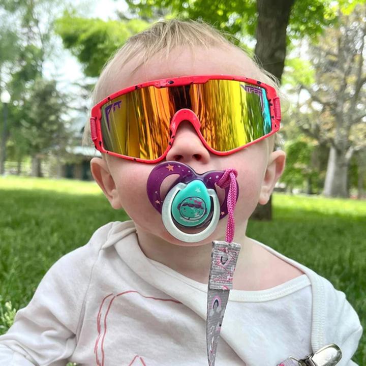 Image du produit Pit Viper The Radical Baby Vipes (Rose foncé, Gris/Bleu)