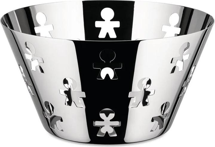 Produktbild Alessi Korbschale silberfarben