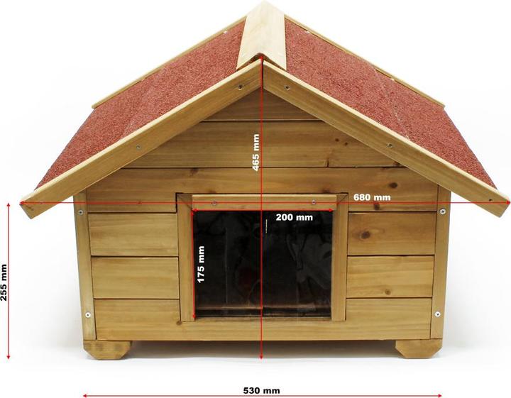 Produktbild Wiltec Katzenhütte (Katze)