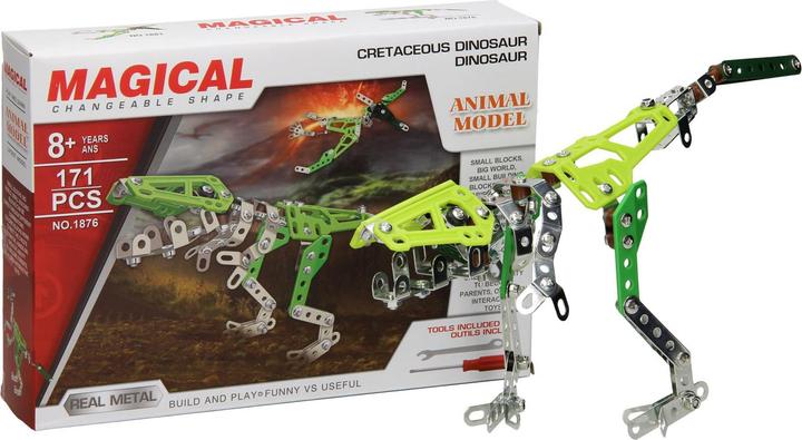 Produktbild Baukasten Metall Dino, 171-tlg.