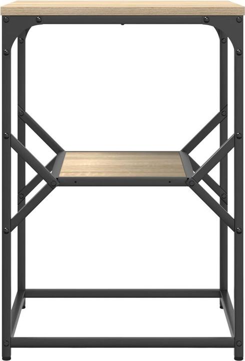 Produktbild VidaXL Beistelltisch Sonoma Eiche 41x40x60 cm aus Holzwerkstoff (41 x 40 x 60 cm)