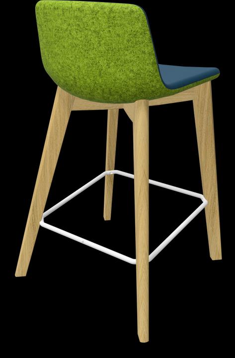 Actual product image Narbutas Twist & Sit Bar Stool