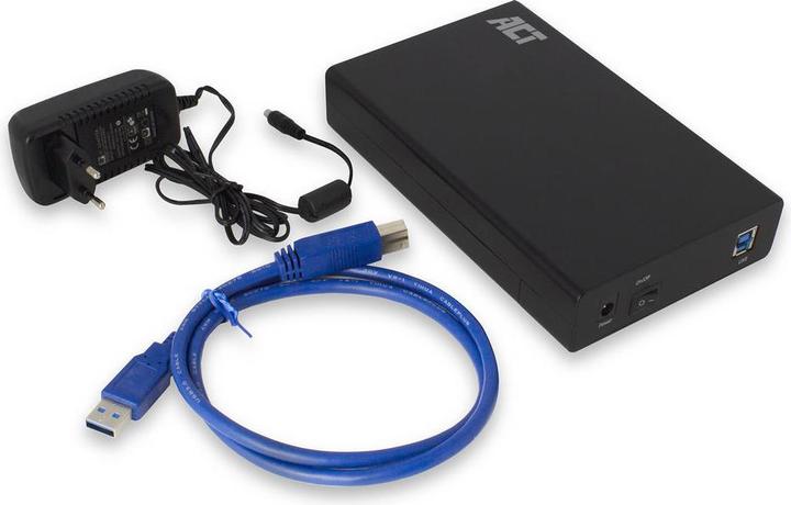 Immagine prodotto Contenitore per disco rigido SATA da 3,5", senza viti, USB 3.2 Gen1 (3.5")