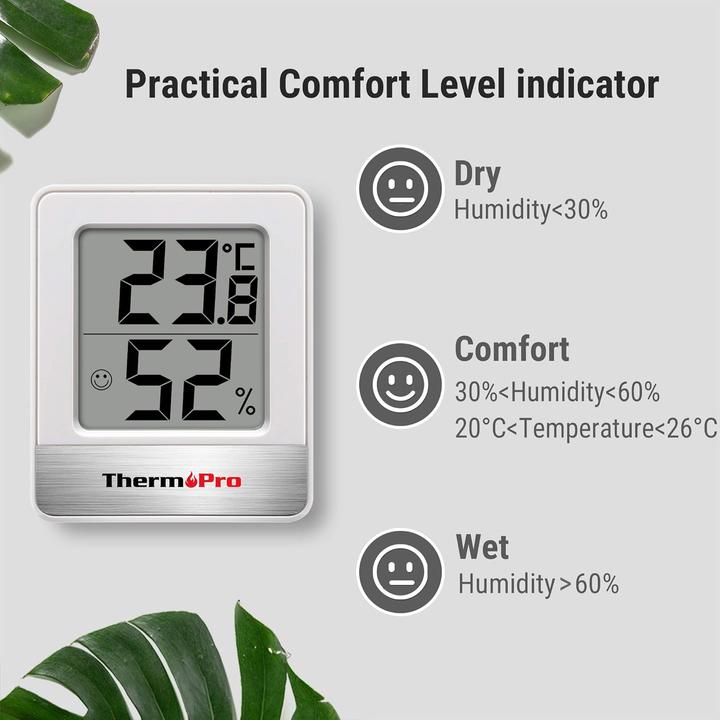 Immagine prodotto ThermoPro 4er-Set Raumthermometer TP49W-4
