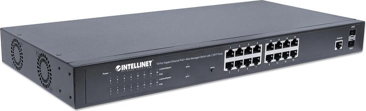 Intellinet IC Intracom INT Switch 16Port Gigabit Ethernet PoE WebManaged (16 Ports)