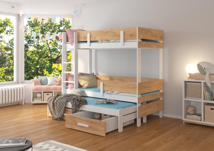 Immagine prodotto ADRK Furniture Letto a castello triplo ETAPO 200x90 (200cm x 90cm)