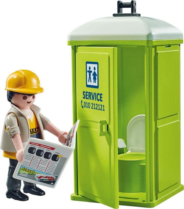 Immagine prodotto Playmobil 71435 Toilette mobile (71435, Playmobil Città d'azione)