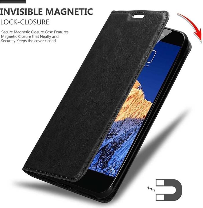 Productafbeelding Cadorabo Boek Onzichtbare Magneethoes (ZTE Nubia N1)