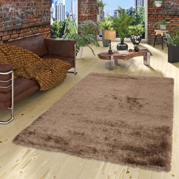 Produktbild Pergamon Hochflor Langflor Shaggy Teppich Glow (80 x 150 cm)