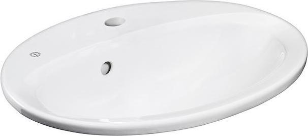 Produktbild Villeroy & Boch V&B 7G28 Saval nedf.vask 53 - Hvid, til boltophaeng m/hanehul (440 mm, 535 mm)