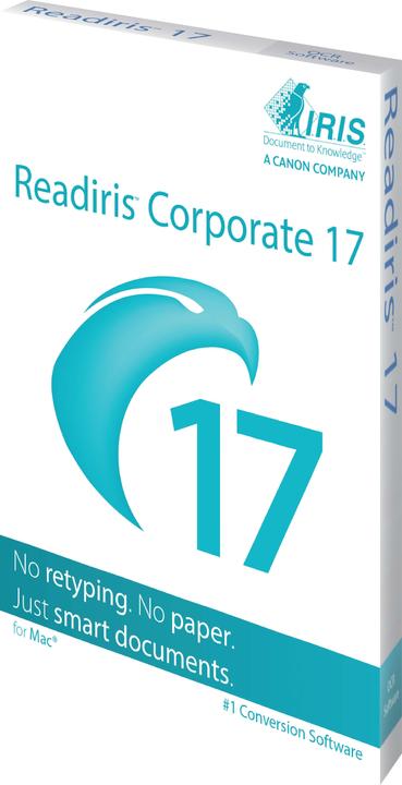 Produktbild Iris Readiris Corporate 17 Mac (1 User, 12 Monate)