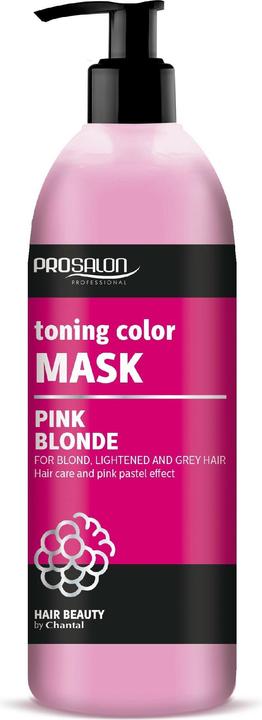Produktbild Chantal Prosalon Toning Color hair mask tone pinkonde color 500g