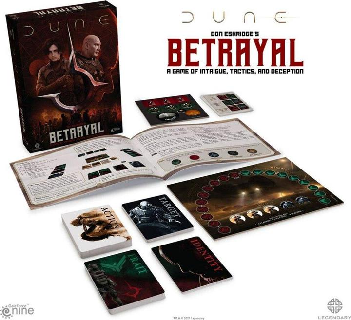 Image du produit Dune jeu de plateau Betrayal *ITALIE (Italien)