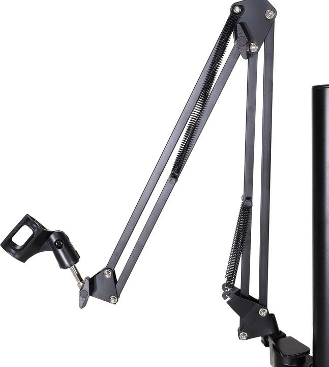 Image du produit Wiltec trépied 4en1 support de téléphone portable enroulable lumière annulaire installation de streaming (Matières plastiques, Métal)