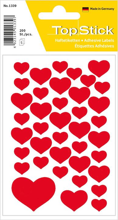 Immagine prodotto TopStick Sticker Herzen