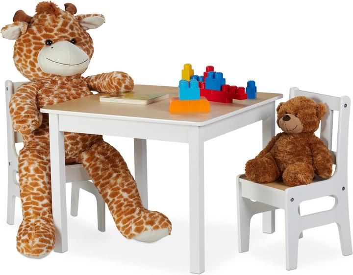 Immagine prodotto Relaxdays Tavolino 2 sedie (Tavolo per bambini)
