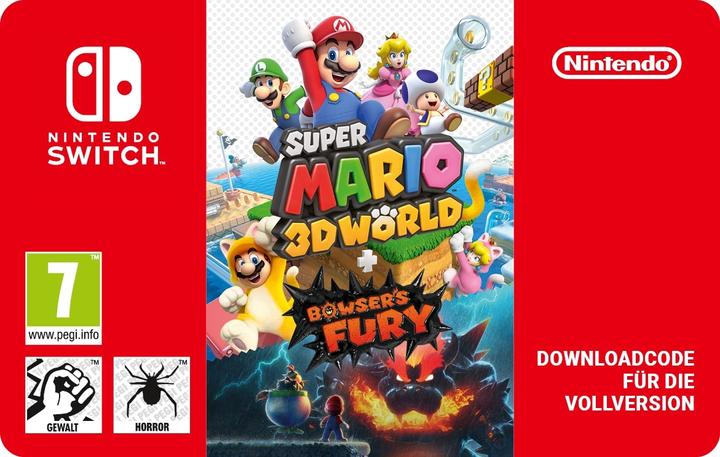 Actual product image Nintendo Super Mario 3D World + Bowsers Fury Digital Code (Switch)