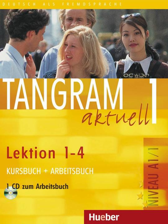 Produktbild Tangram aktuell 1. Kursbuch und Arbeitsbuch, Lektion 1 - 4 (Deutsch, Rosa-Maria Dallapiazza, Eduard von Jan, Til Schönherr, 2016)
