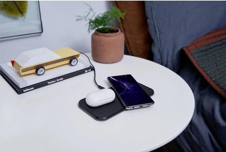 Immagine prodotto Zens Caricatore wireless doppio veloce in alluminio 30W USB PD (20 W)