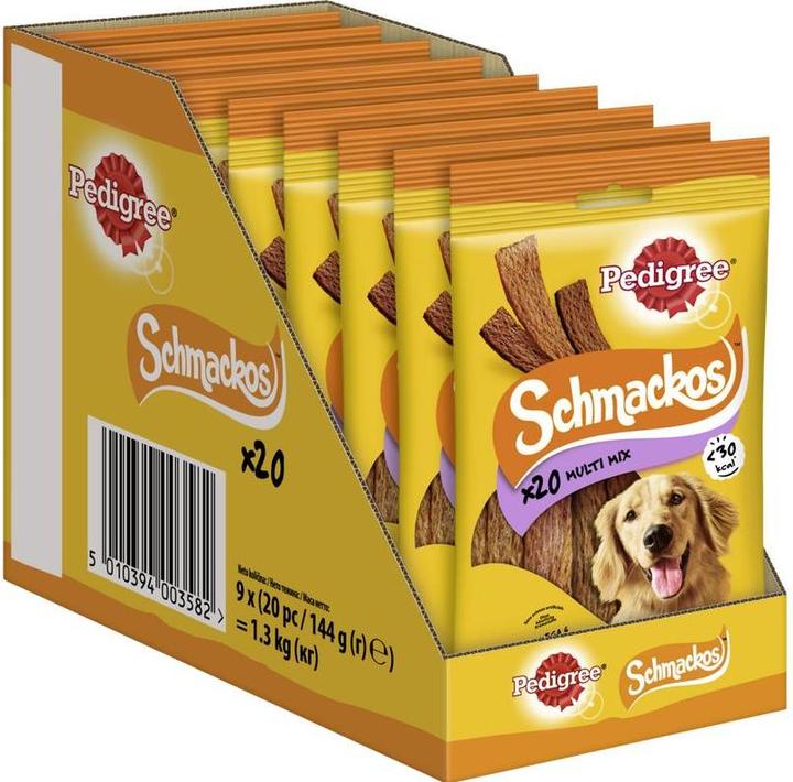Produktbild Pedigree Schmackos mit Huhn (Adult, 1 Stk., 144 g)