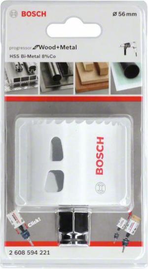 Immagine prodotto Bosch Professional Zubehör Sega a tazza Progressor per legno e metallo, 56 mm (56 millimetri)