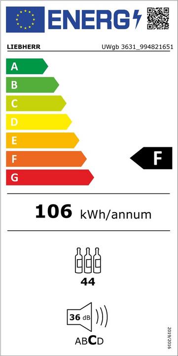 Energie-Label Liebherr UWgb 3631-20