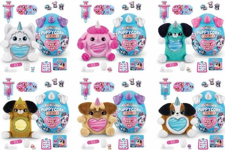 Actual product image Zuru RAINBOCORNS-SEQUIN SURPRISE-SERIES 5 Puppycorn Rescue
